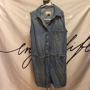 Denim romper / jumpsuit